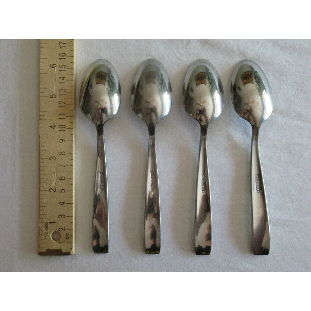 Lot of 13x Oneida ZINC Mixed Lot Stainless Flatware Meat Fork Spoons Spreader